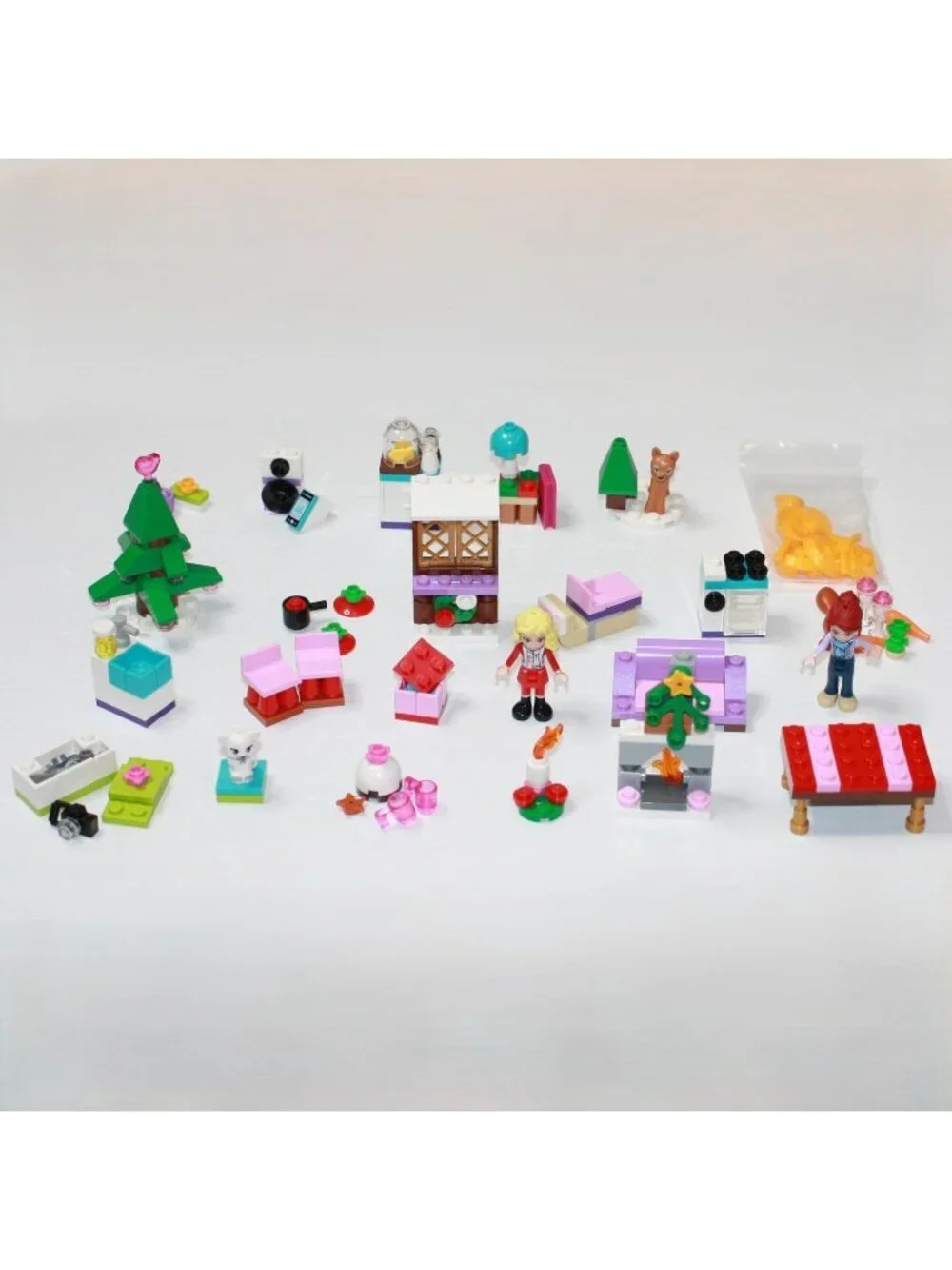Lego Friends Christmas Advent Calendar 41040 Complete Set without a Box